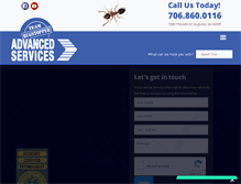 Tablet Screenshot of bugstopper.com